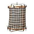 SHADE SIV Tyg till lampstomme S, Beige/svart