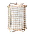 SHADE SIV Tyg till lampstomme L, Beige/vit