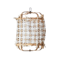 SHADE SIV Tyg till lampstomme XS, Beige/vit