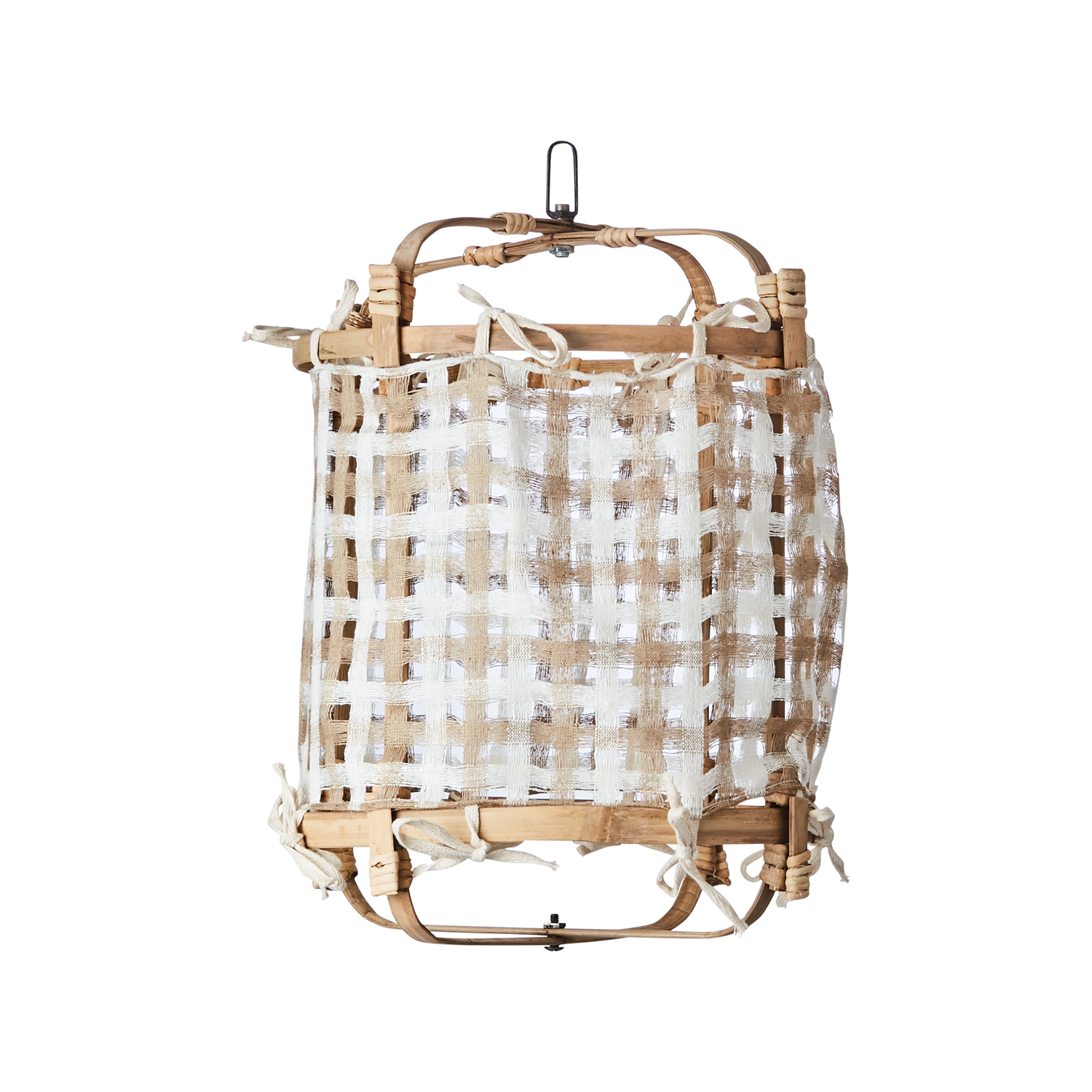 SHADE SIV Tyg till lampstomme XS, Beige/vit