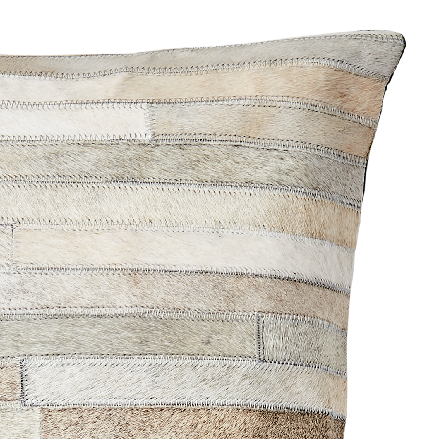 SAVANNA Kuddfodral, Beige/svart/ombre 2
