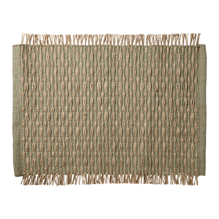 ELINA Tallriksunderlägg, Grön, 6-pack