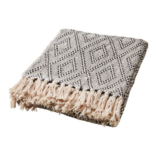 ANNA Filt, Beige/svart