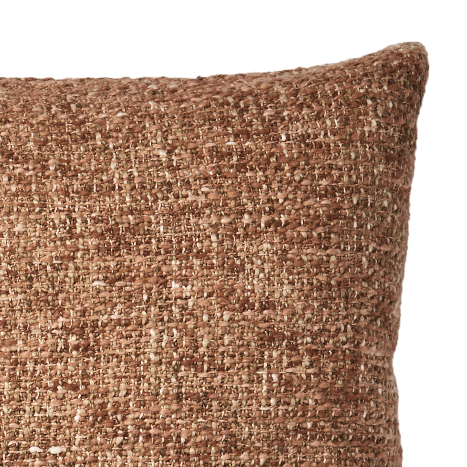 NINA Kuddfodral, Korall/beige 2