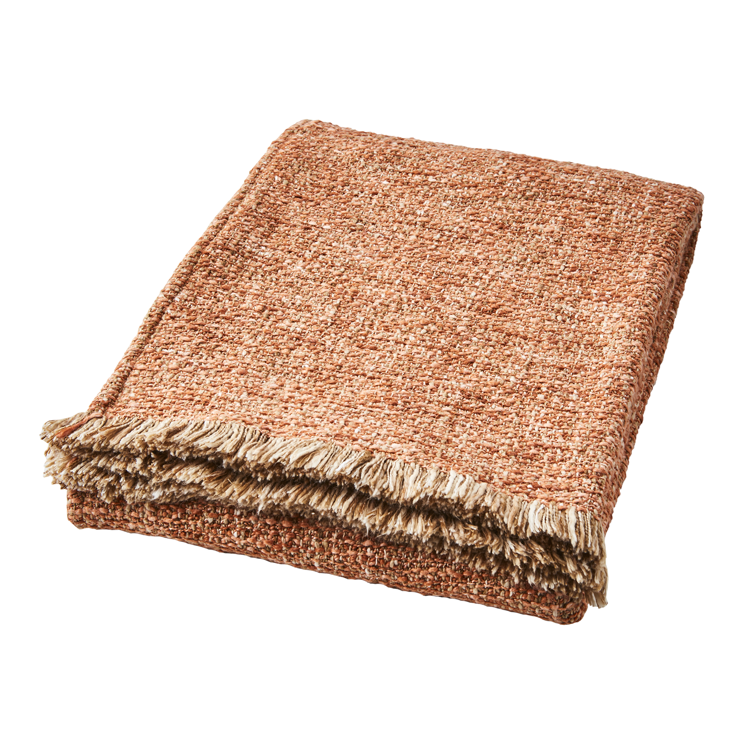 NINA Filt, Korall/beige