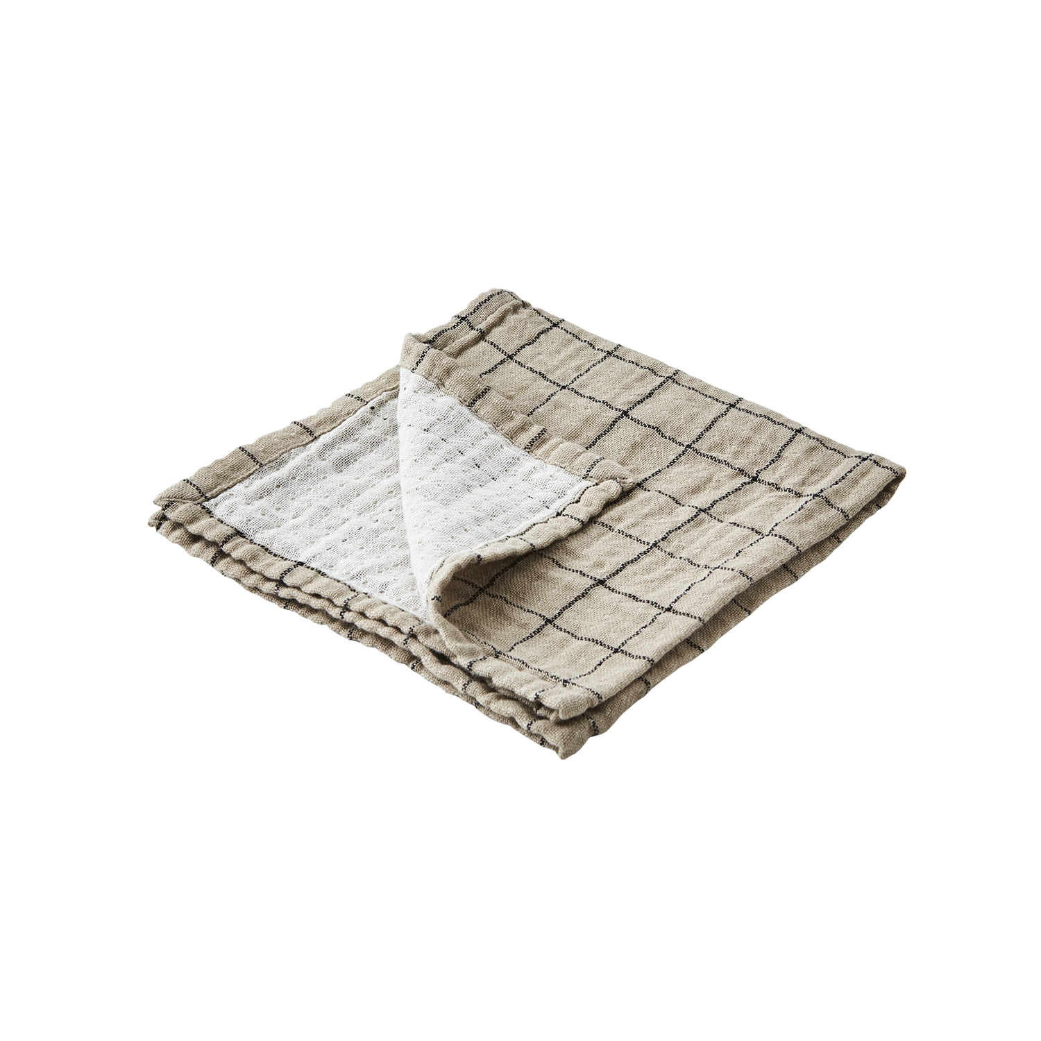 ELSA Servett, Beige/svart