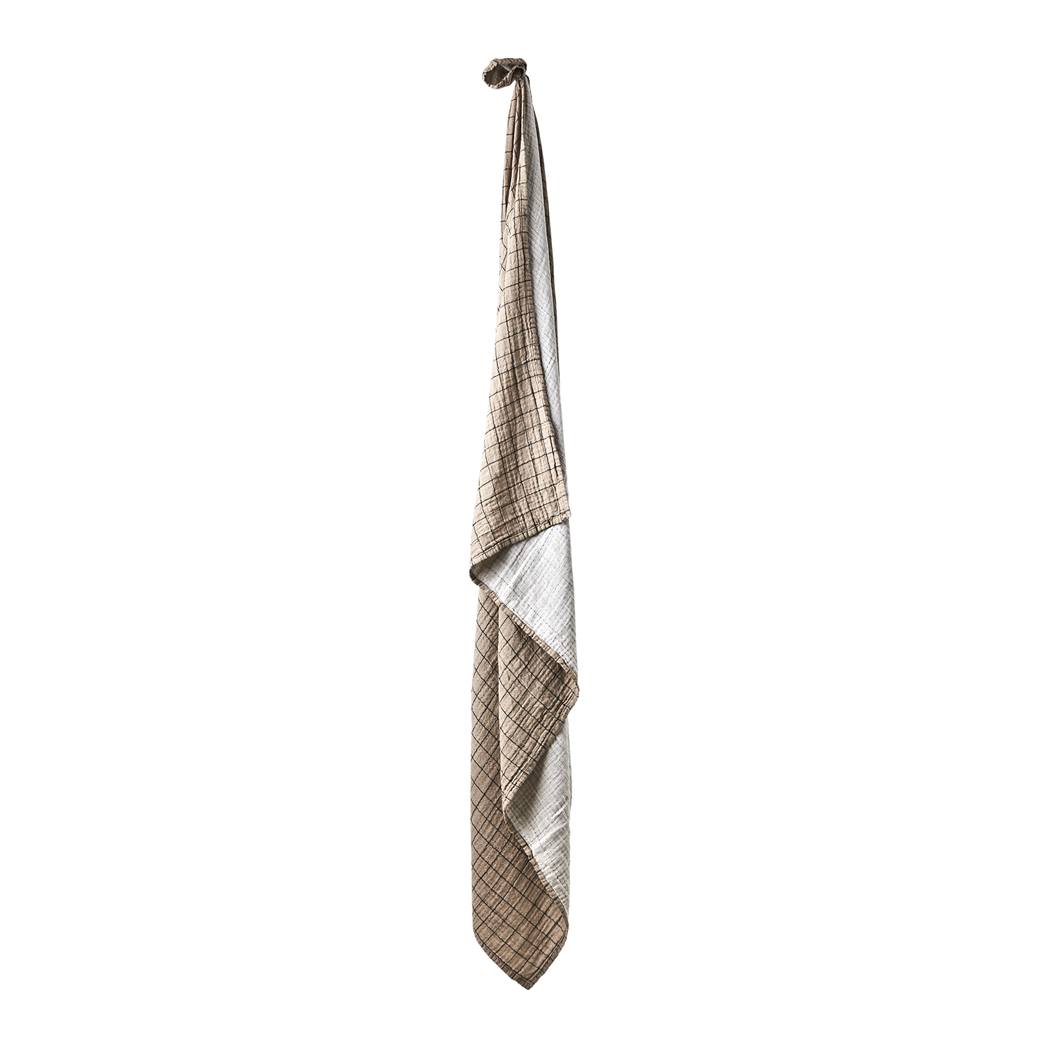 ELSA Bordsduk, Beige/svart 2