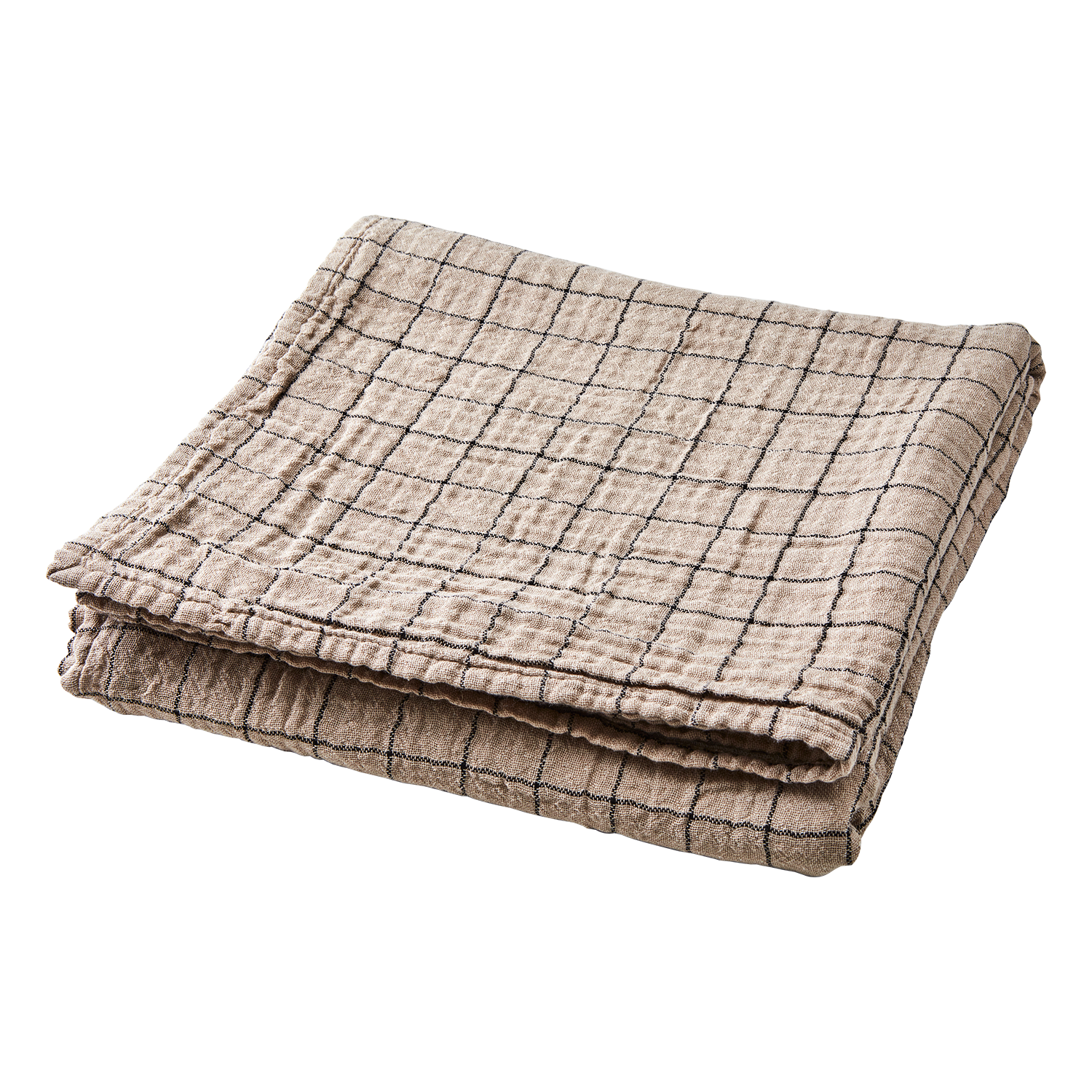ELSA Bordsduk, Beige/svart