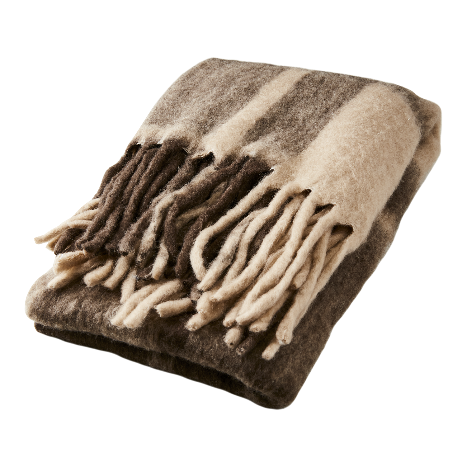 FRASSE Filt, Brun/beige/grå