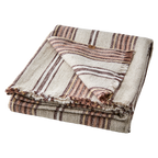 HILDA Filt/duk, Natur/brun/rosa/gul 2