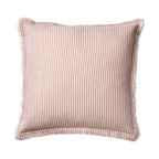 LINE Kuddfodral, Rosa/vit