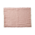 LINE Tallriksunderlägg, Rosa/vit