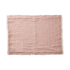 LINE Tallriksunderlägg, Rosa/vit