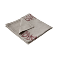 FLISA Servett, Natur/burgundy