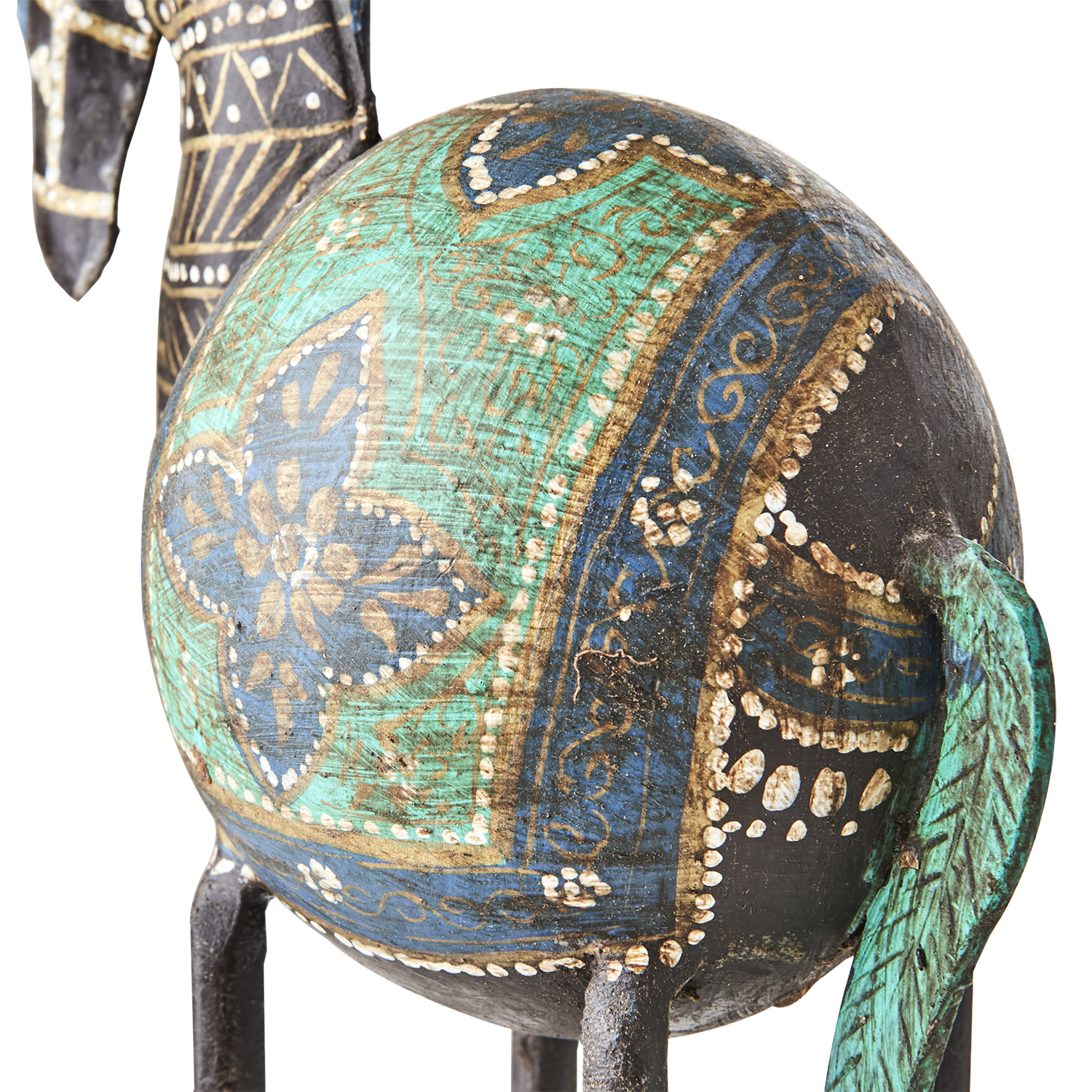 FIGARO Dekoration, Svart/turkos 4