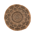 JUNI Matta M, Svart/natur