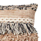 MINNA Kuddfodral, Beige/grå/elfenben 7