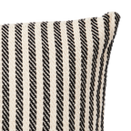 ANNA Kuddfodral, Elfenben/svart 2