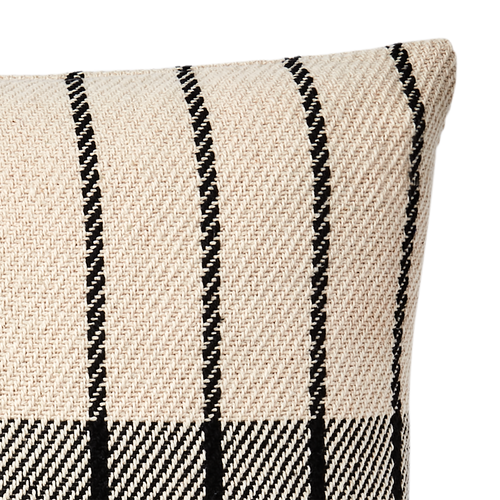 ANNA Kuddfodral, Elfenben/svart 4