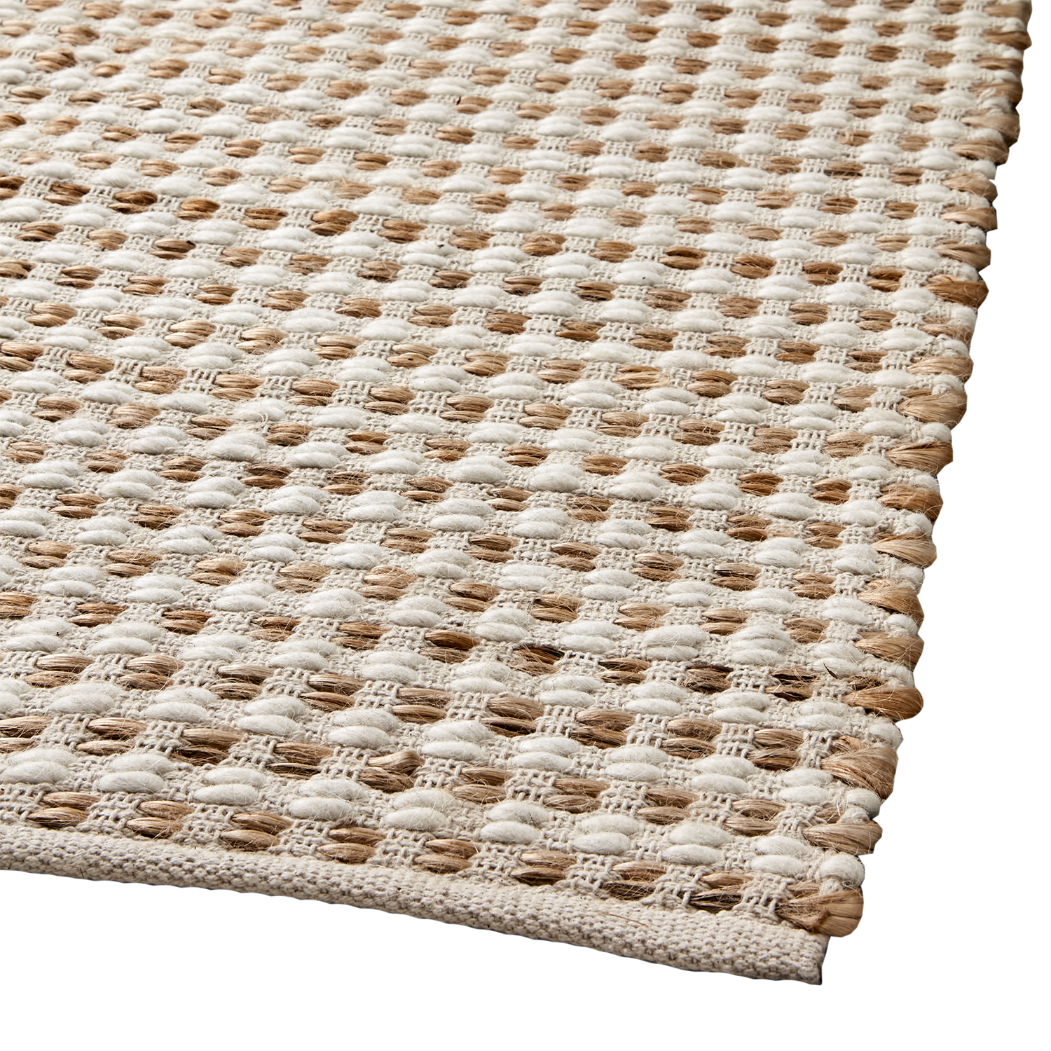VENDELA Matta XS, Beige/elfenben 2