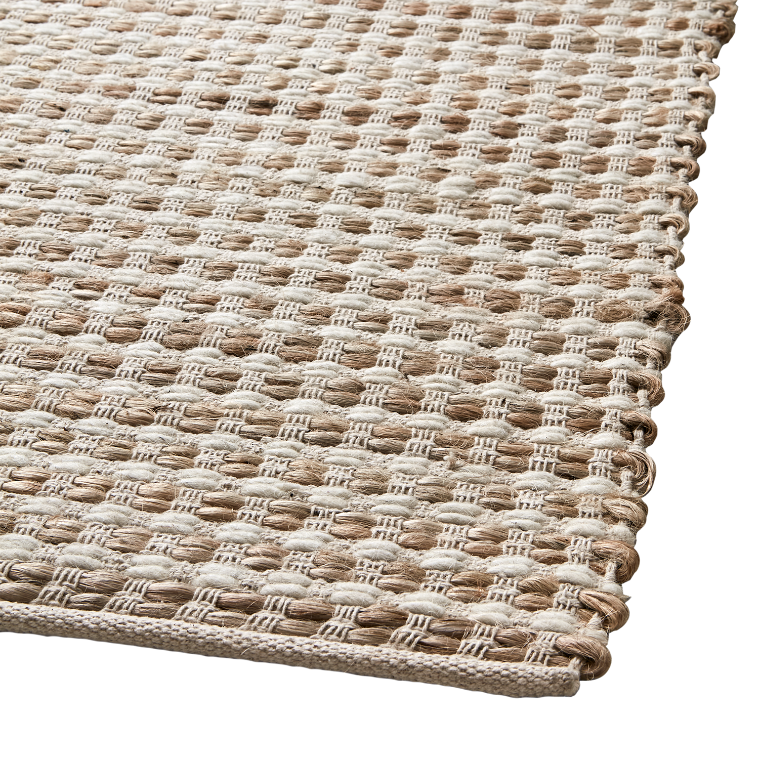 VENDELA Matta XL, Beige/elfenben 3