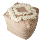 MINNA Sittpuff, Beige/elfenben 2