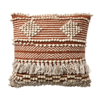 MINNA Kuddfodral, Rost/beige