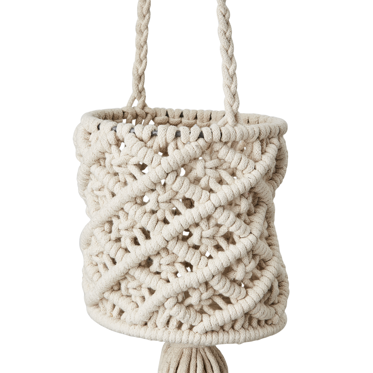 BRAID Hängande korg S, Elfenben 3