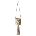BRAID Hängande korg M, Elfenben