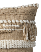 MINNA Kuddfodral, Beige/elfenben 3