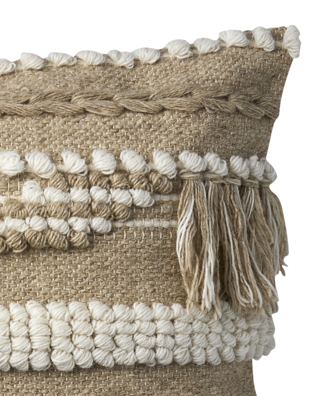 MINNA Kuddfodral, Beige/elfenben 3