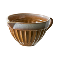 COSTA Skål med pip, Senapsgul/flerfärgad