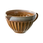 COSTA Skål med pip, Senapsgul/flerfärgad