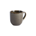 MAGDA Espressokopp, Brun – räfflad espressokopp i stengods, Ø6 × B8 × H6 cm