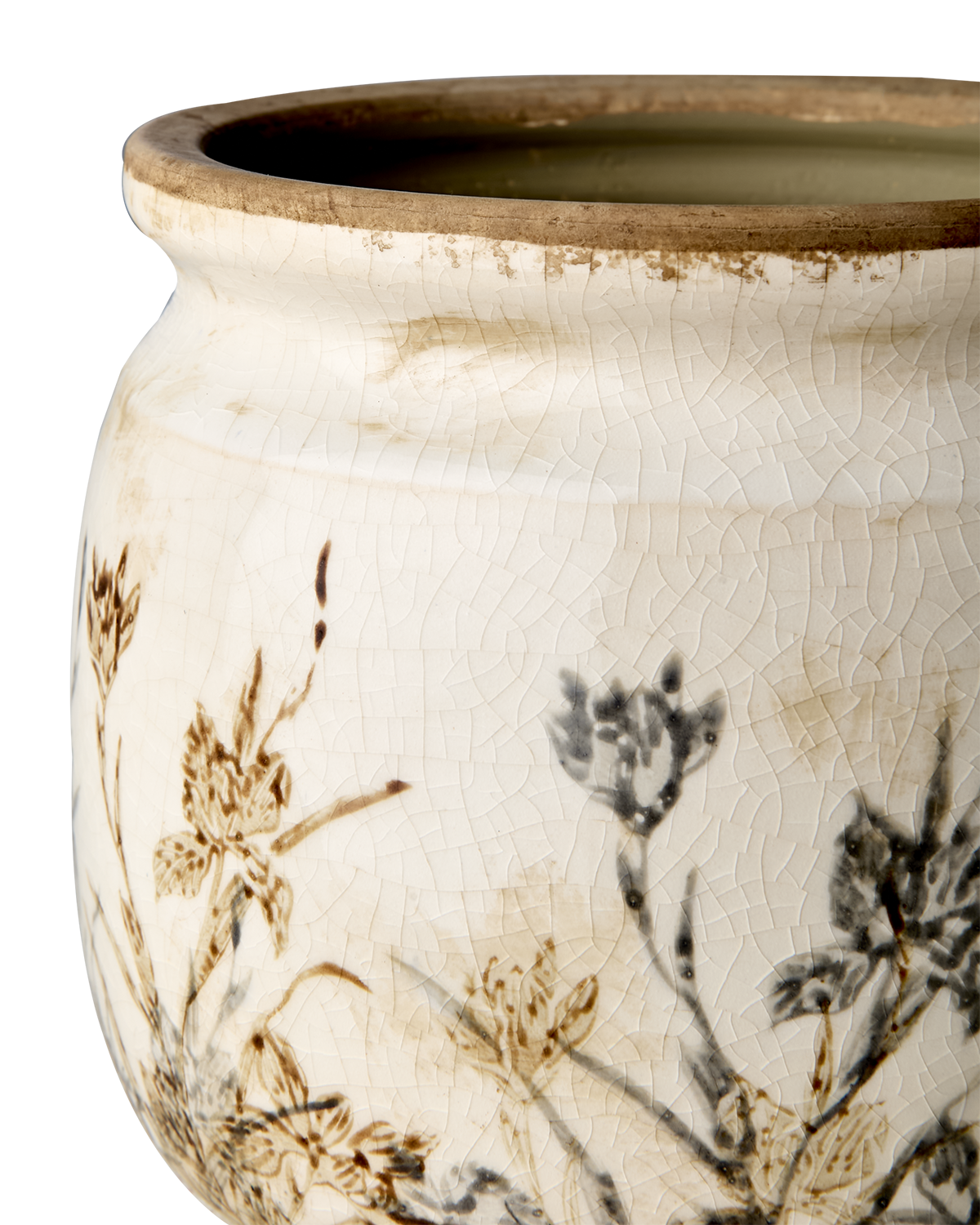 TUVA Kruka, Vit/lila/beige 10