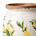 LEMONA Urna M, Vit/grön/gul 4