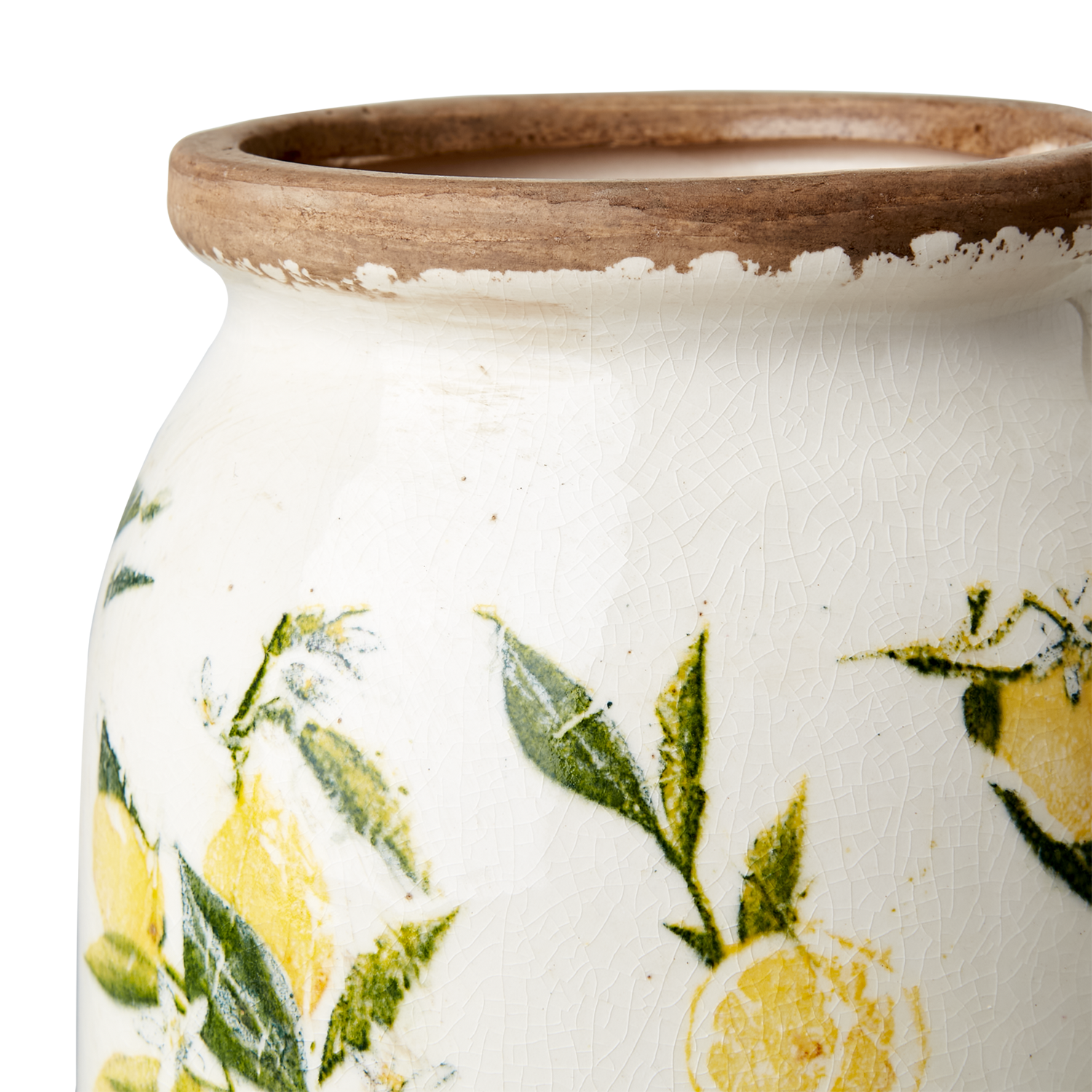 LEMONA Urna M, Vit/grön/gul 4