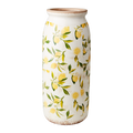 LEMONA Urna L, Vit/grön/gul