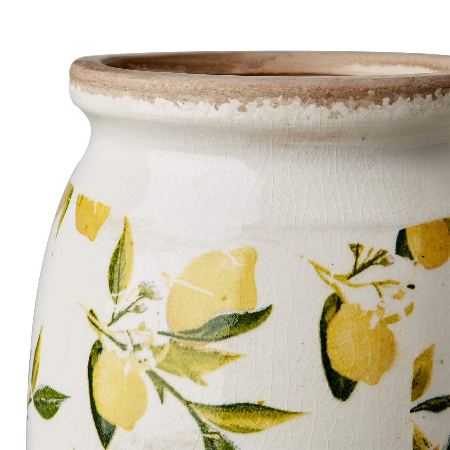 LEMONA Urna L, Vit/grön/gul 3