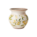 LEMONA Urna M, Vit/grön/gul 5