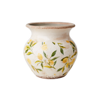 LEMONA Urna M, Vit/grön/gul 5