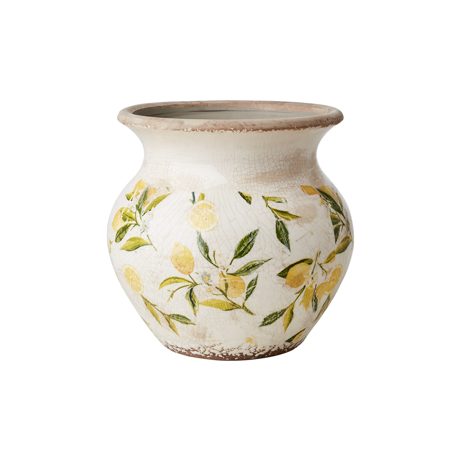 LEMONA Urna M, Vit/grön/gul 5