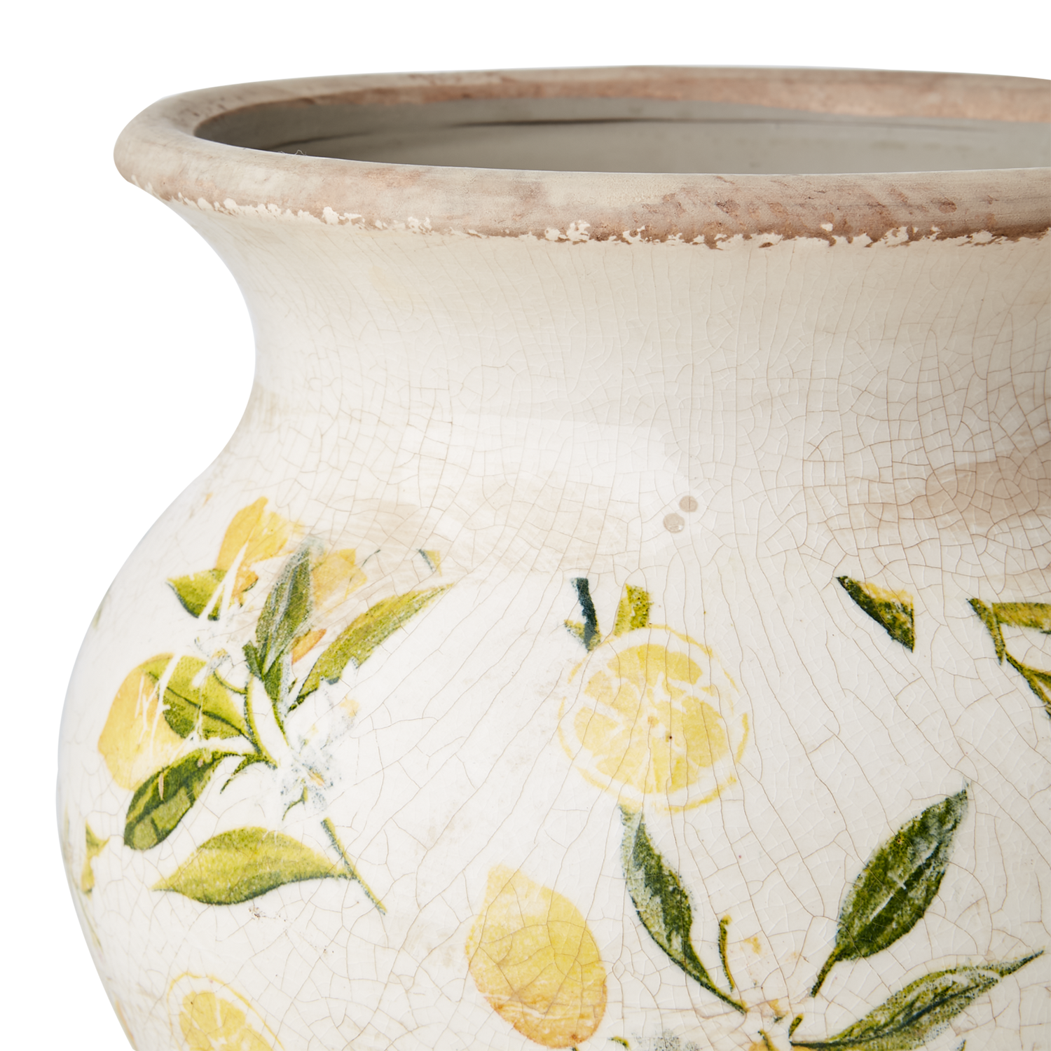 LEMONA Urna M, Vit/grön/gul 7