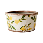 LEMONA Kruka S, Vit/grön/gul 3