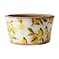 LEMONA Kruka M, Vit/grön/gul 5