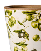 OLIVE Kruka, Vit/grön 11