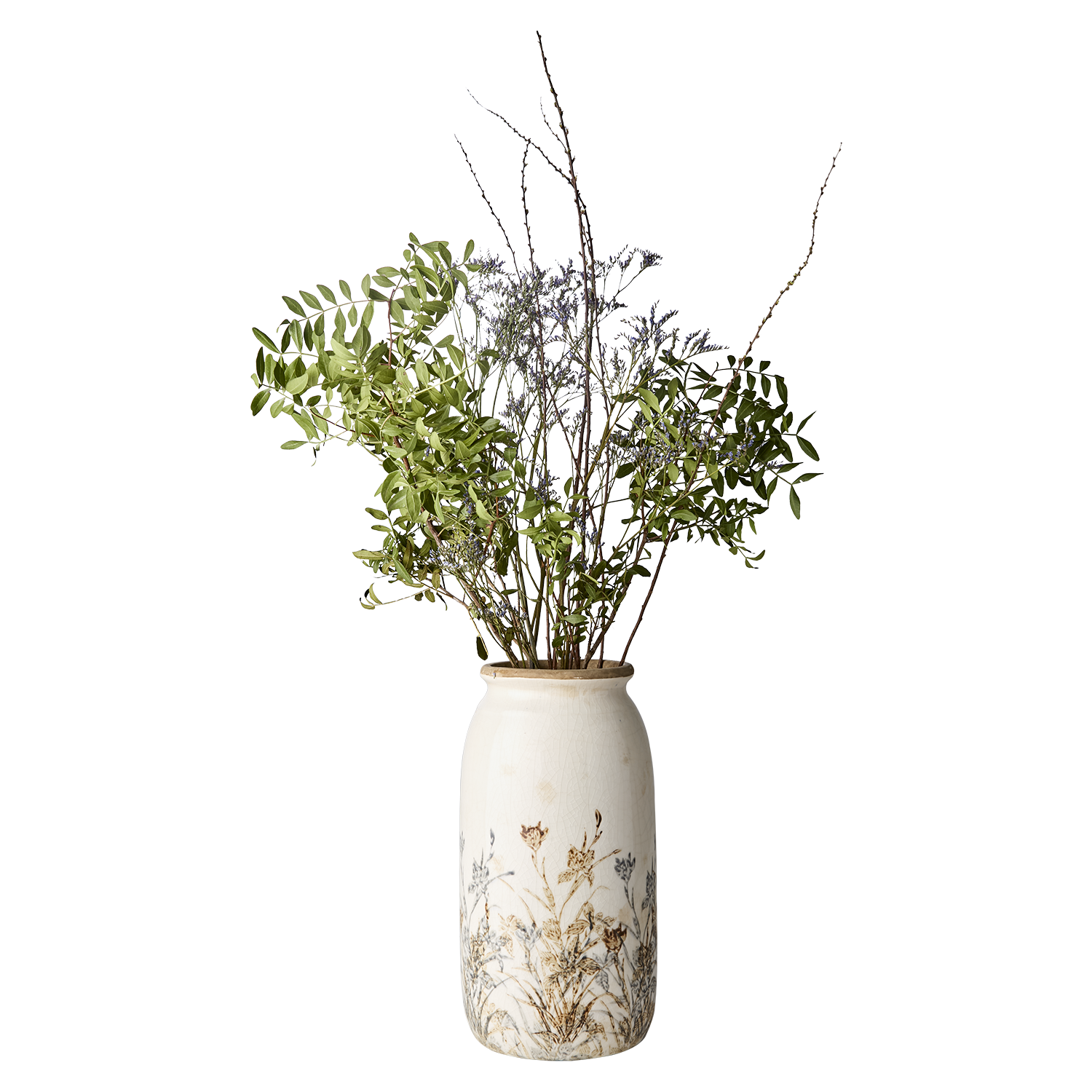 TUVA Vas, Vit/lila/beige 2