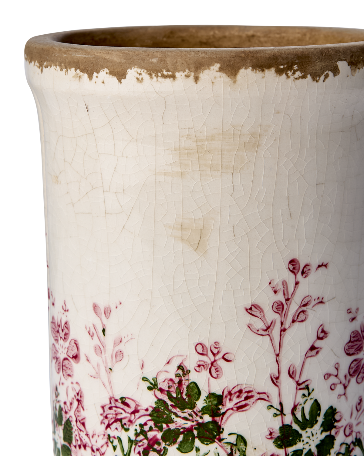 SPRING Vas, Vit/grön/rosa 4