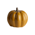 PUMPKIN Dekoration, Senapsgul, 12,5 cm