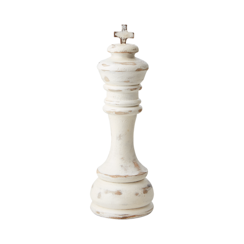 CHESS Dekorativ schackpjäs, Vit